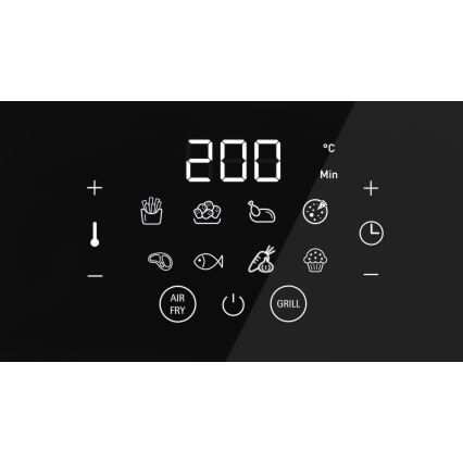 WMF - Аеро-фритюрниця MULTI TASTE 1550W/230V чорний