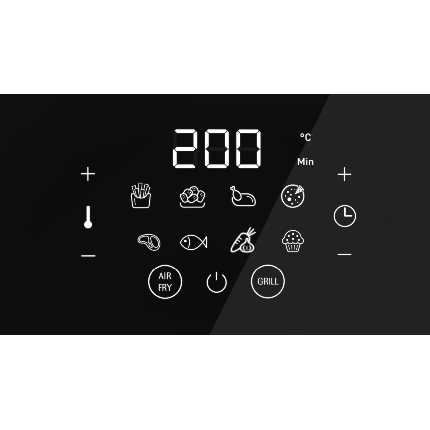 WMF - Аеро-фритюрниця MULTI TASTE 1550W/230V чорний