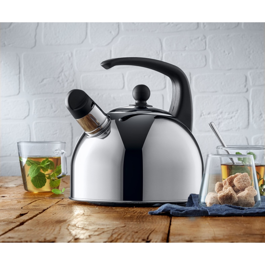 WMF - Чайник со свистком 2 л нержавеющая сталь