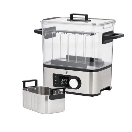 WMF - Электрический кастрюля SOUS-VIDE PRO LONO 3 л 1500W/230V нержавеющая сталь