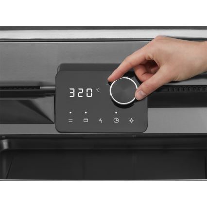 WMF - Електричний гриль URBAN MASTER PROFI PLUS 3000W/230V IPX4 нержавіюча сталь