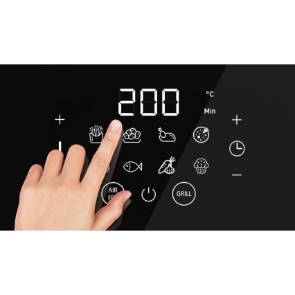 WMF - Фритюрница MULTI TASTE 1550W/230V черный