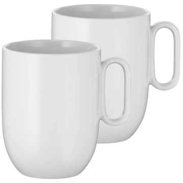 WMF - НАБІР 2x Чашка для кави BARISTA 380 мл білий