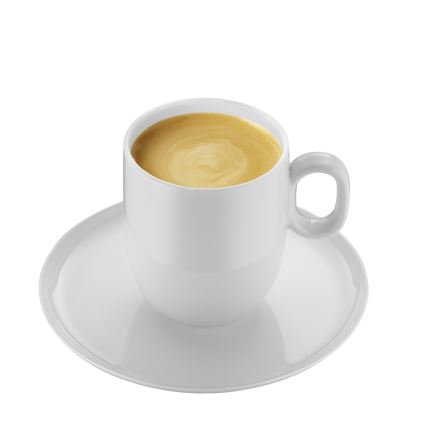 WMF - НАБІР 2x Чашка для кави Caffe Crema з блюдцем BARISTA 170 мл білий