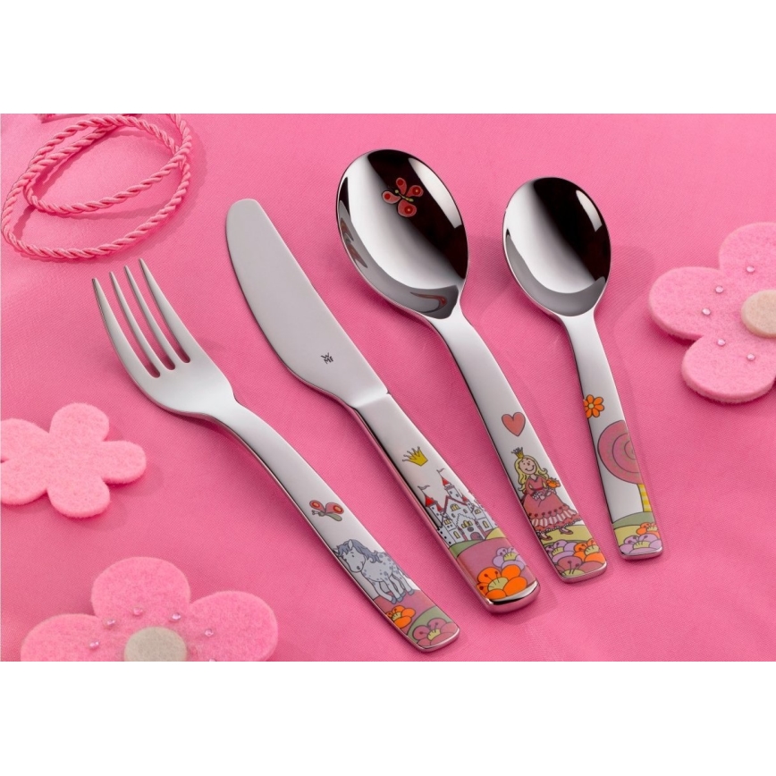 WMF - Набір дитячого посуду та столових приборів Принцеса Аннелі 6шт.