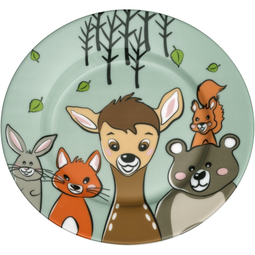 WMF - Набір дитячого посуду та столових приборів FOREST FRIENDS 6шт.