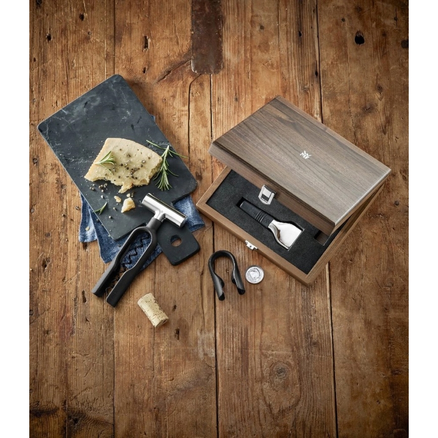 WMF - Набір для сомельє, 3 шт., горіх