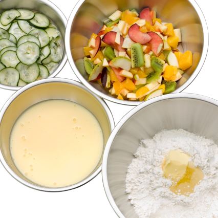 WMF - Набір кухонних мисок 4 шт. GOURMET з нержавіючої сталі