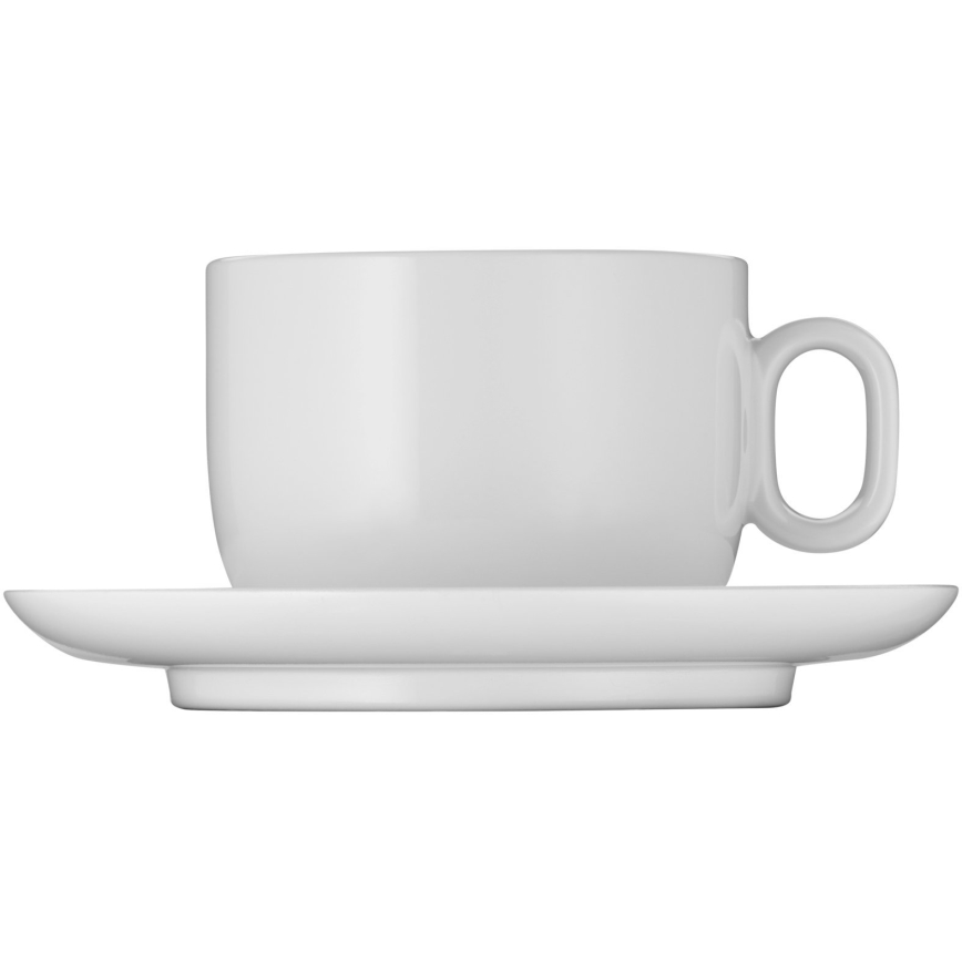 WMF - НАБОР 2x Чашка для капучино с блюдцем BARISTA 160 мл белый