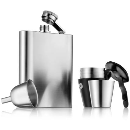 WMF - Набор фляжки и рюмок MANHATTAN 6 шт.