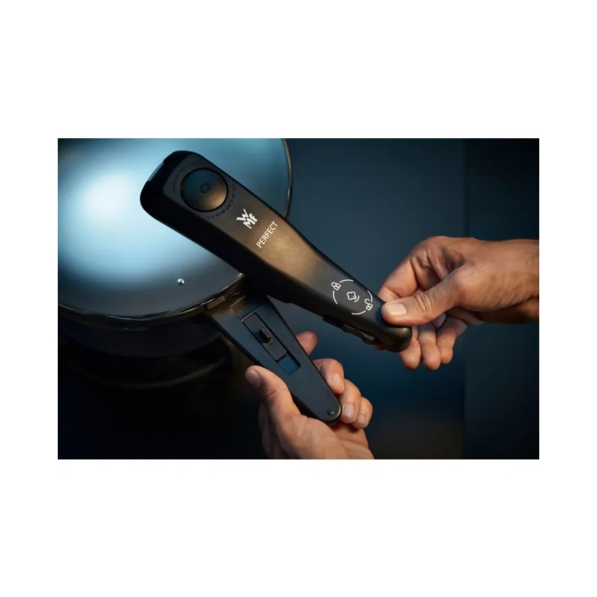 WMF - Набор скороварок PERFECT 6,5 л + 3 л нержавеющая сталь