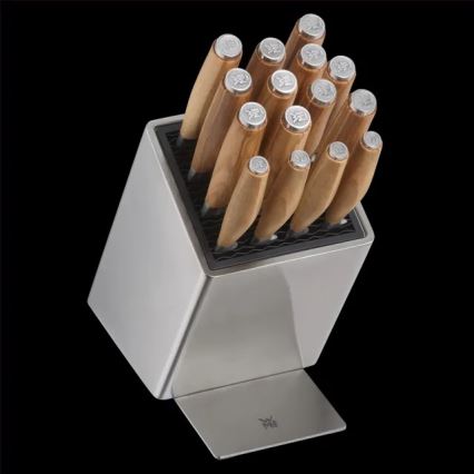 WMF - Набор кухонных ножей с подставкой GRAND WOOD, 6 шт.