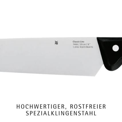 WMF - Набор кухонных ножей в подставке CLASSIC LINE, 7 шт.