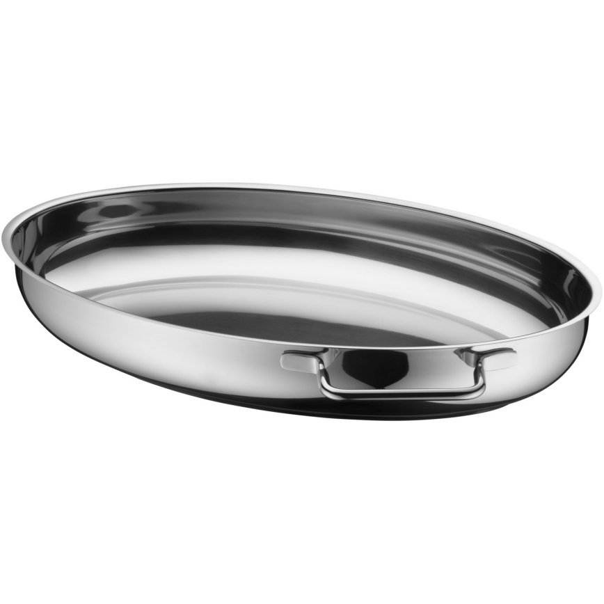 WMF - Овальная жаровня с крышкой  41x28,5 x18 см нержавеющая сталь