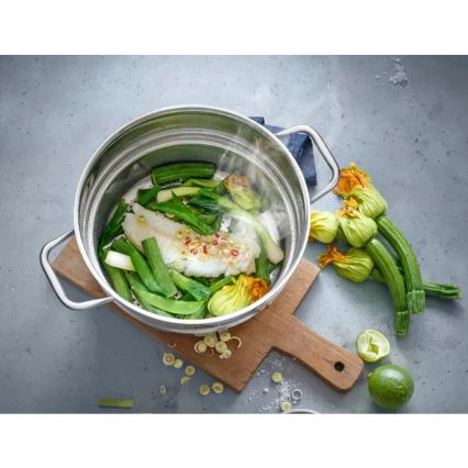 WMF - Парова вставка, діаметр 20 см, з нержавіючої сталі