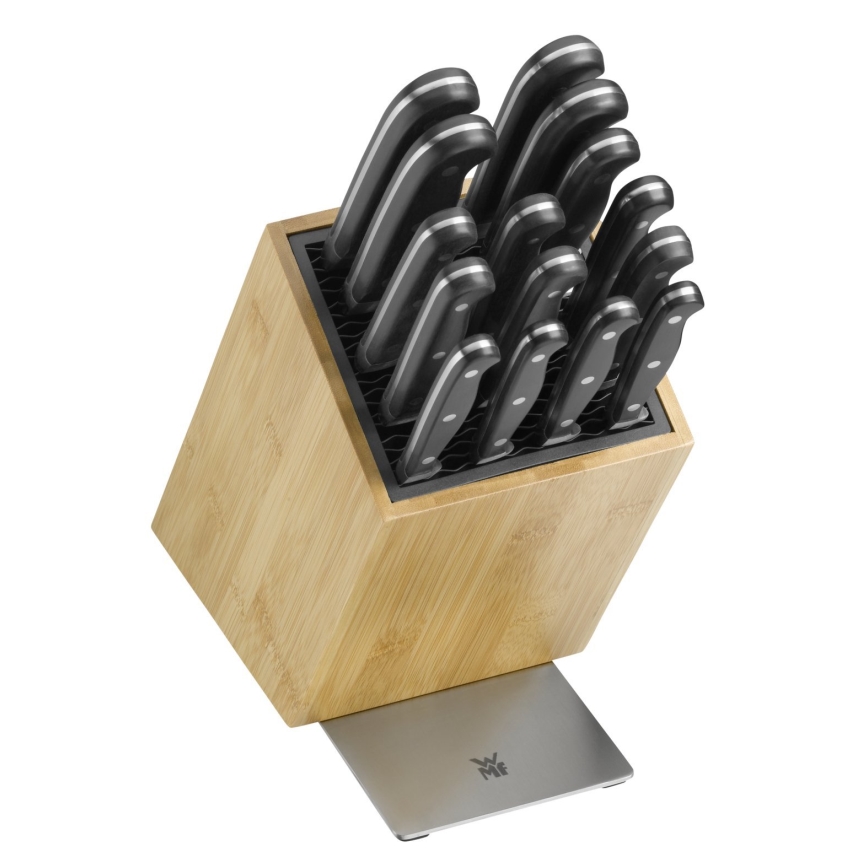 WMF - Підставка для ножів бамбук/нержавіюча сталь
