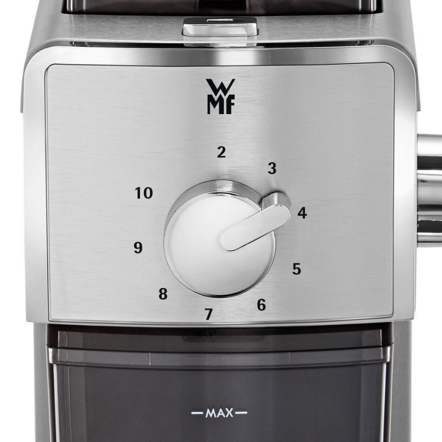 WMF - Електрична кавомолка 180 г STELIO 110 Вт/230 В нержавіюча сталь