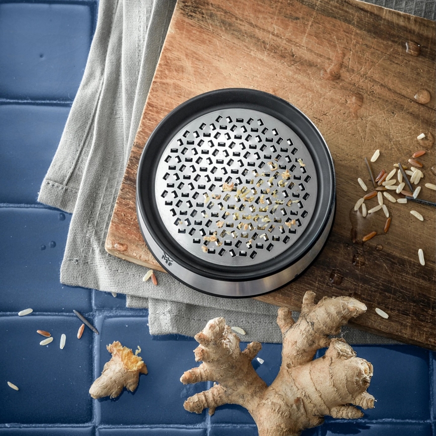 WMF - Тёрка для имбиря, Ø 9 см, нержавеющая сталь/чёрная