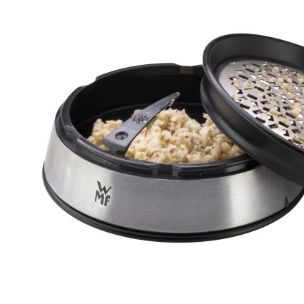 WMF - Терка для імбиру, діаметром 9 см, нержавіюча сталь/чорний