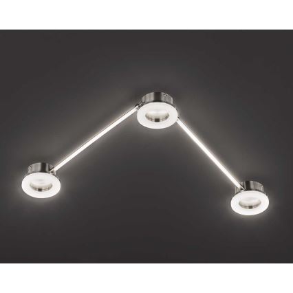 Wofi 10184 - Точковий LED світильник з регулюванням яскравості LIMA 3xLED/7W/230V 3000K