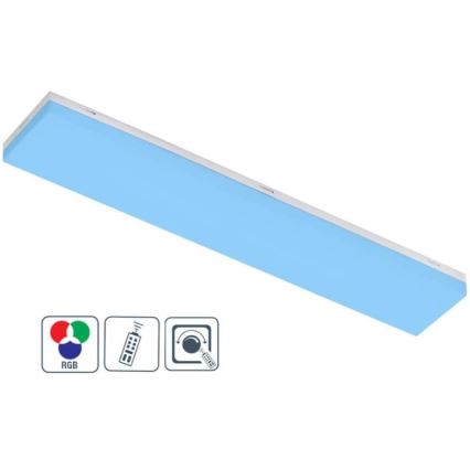 Wofi 11276 - Светодиодная удлинительная припотолочная RGB-панель с регулированием яркости FOURLIGHTS LED/10W/230V