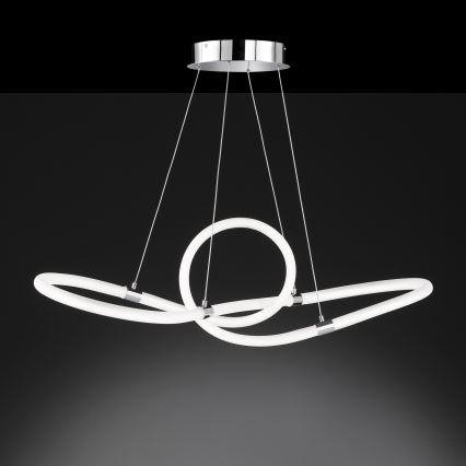Wofi 11349 - Підвісна LED люстра з регулюванням яскравості MIRA LED/50W/230V 3000K + дистанційне керування