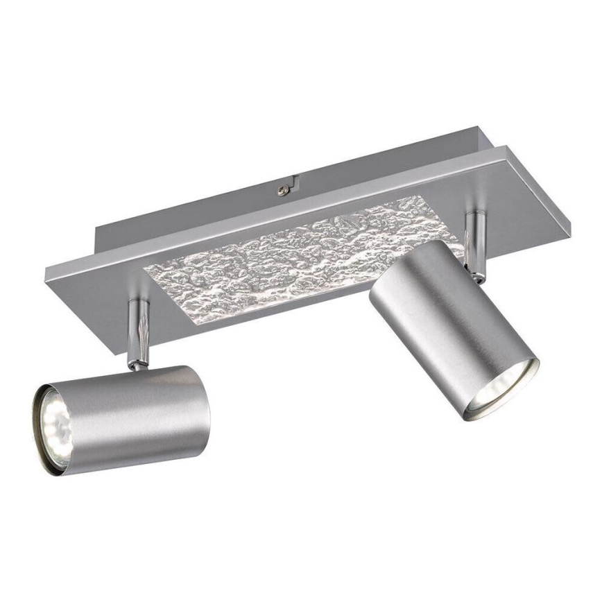 Wofi 11590 - Світлодіодний точковий світильник BALI 2xGU10/5W/230V + LED/4,5W/230V