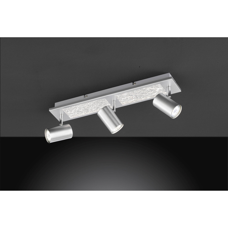 Wofi 11591 - Точковий LED світильник BALI 3xGU10/5W/230V + 2xLED/6W/230V 3000K