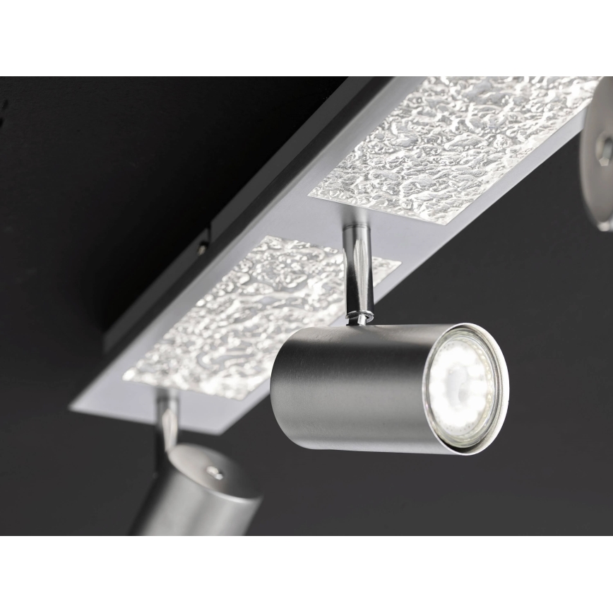 Wofi 11591 - Точковий LED світильник BALI 3xGU10/5W/230V + 2xLED/6W/230V 3000K