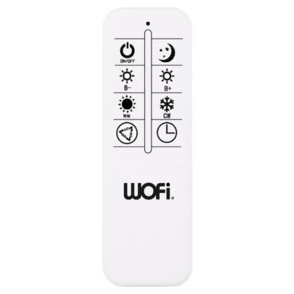 Wofi 11620 - Светодиодный потолочный светильник с регулированием яркости AKON LED/43,5W/230V 2700-5500K + дистанционное управление