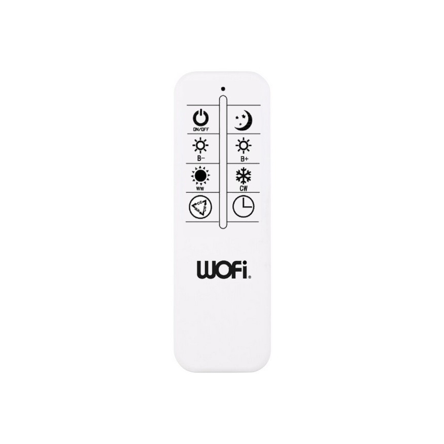Wofi 11620 - Светодиодный потолочный светильник с регулированием яркости AKON LED/43,5W/230V 2700-5500K + дистанционное управление