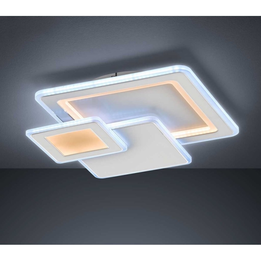 Wofi 11860 - Стельовий LED світильник з регулюванням яскравості MOLA LED/36W/230V 3000-5500K + дистанційне керування