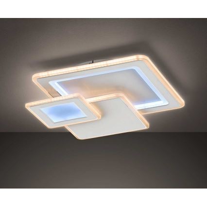 Wofi 11860 - Стельовий LED світильник з регулюванням яскравості MOLA LED/36W/230V 3000-5500K + дистанційне керування