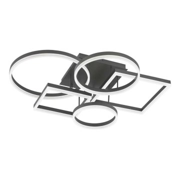 Wofi 11981 - Светодиодная припотолочная люстра с регулированием яркости VAASA LED/80W/230V