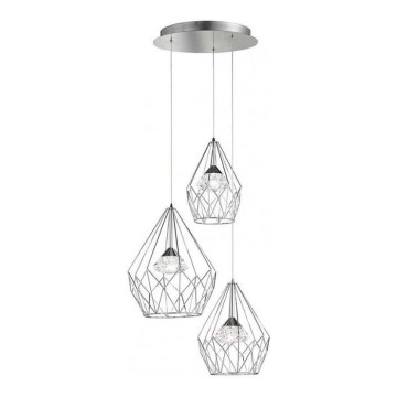 Wofi 12067 - Светодиодная подвесная люстра с регулированием яркости AMY 3xLED/8W/230V