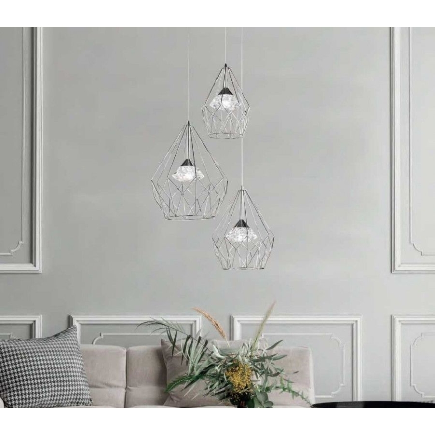 Wofi 12067 - Светодиодная подвесная люстра с регулированием яркости AMY 3xLED/8W/230V