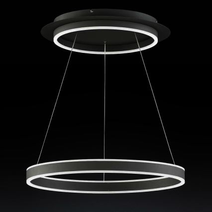 Wofi 12147 - Світлодіодна підвісна люстра з регулюванням яскравості KEMI LED/73W/230V 3000K + пульт дистанційного керування