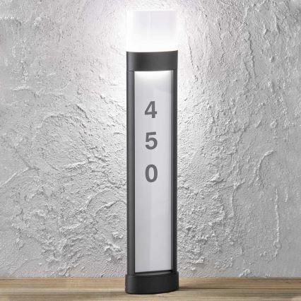 Wofi 12226 - Номер дома со светодиодной подсветкой DIEGO LED/10,5W/230V 3000K IP54