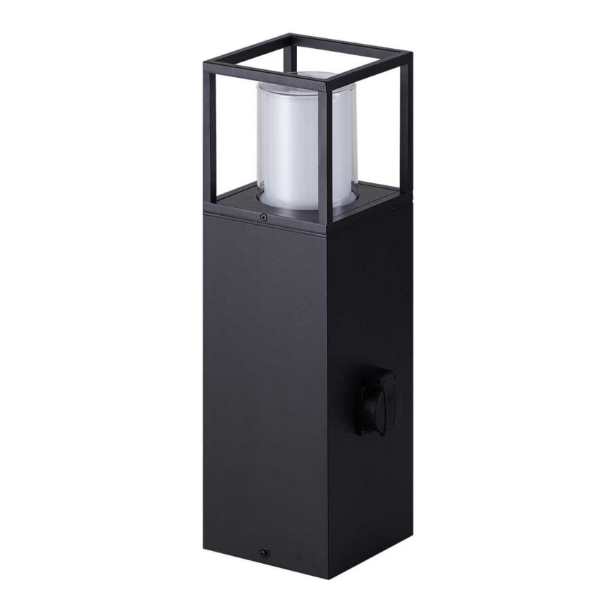 Wofi 12233 - Вулична LED лампа з розеткою FILIA LED/8,5W/230V IP54 50 см SCHUKO