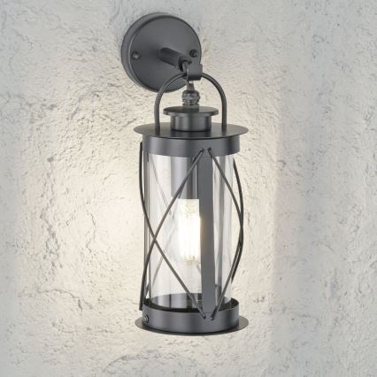 Wofi 12238 - Вуличний настінний світильник DELIAN 1xE27/10W/230V IP54