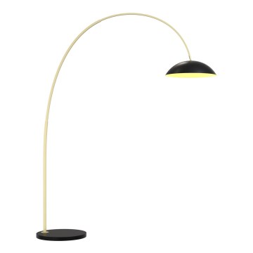 Wofi 3001-104 - LED Торшер з регулюванням яскравості ROSCOFF LED/21W/230V чорний/золотий