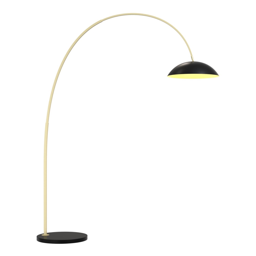 Wofi 3001-104 - LED Торшер з регулюванням яскравості ROSCOFF LED/21W/230V чорний/золотий