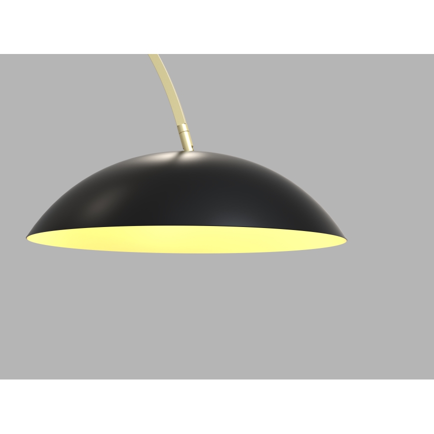Wofi 3001-104 - LED Торшер з регулюванням яскравості ROSCOFF LED/21W/230V чорний/золотий