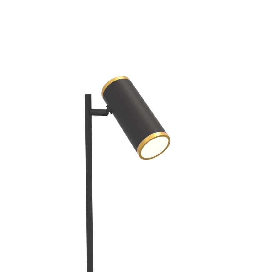 Wofi 3003-104 - LED Торшер з регулюванням яскравості TOULOUSE LED/10W/230V чорний/золотий