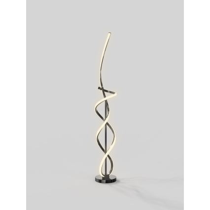 Wofi 3134-105 - Светодиодный торшер с регулированием яркости INDIGO LED/31W/230V черный хром