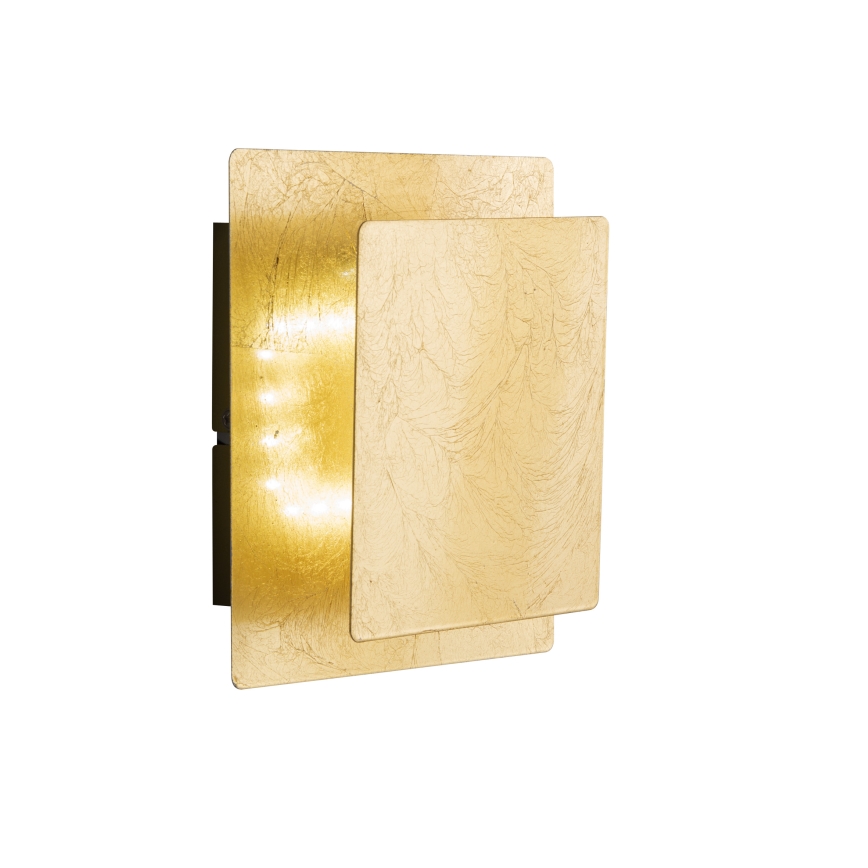 Wofi 4048-101Q - Светодиодный настенный светильник BAYONNE LED/6,5W/230V золотистый