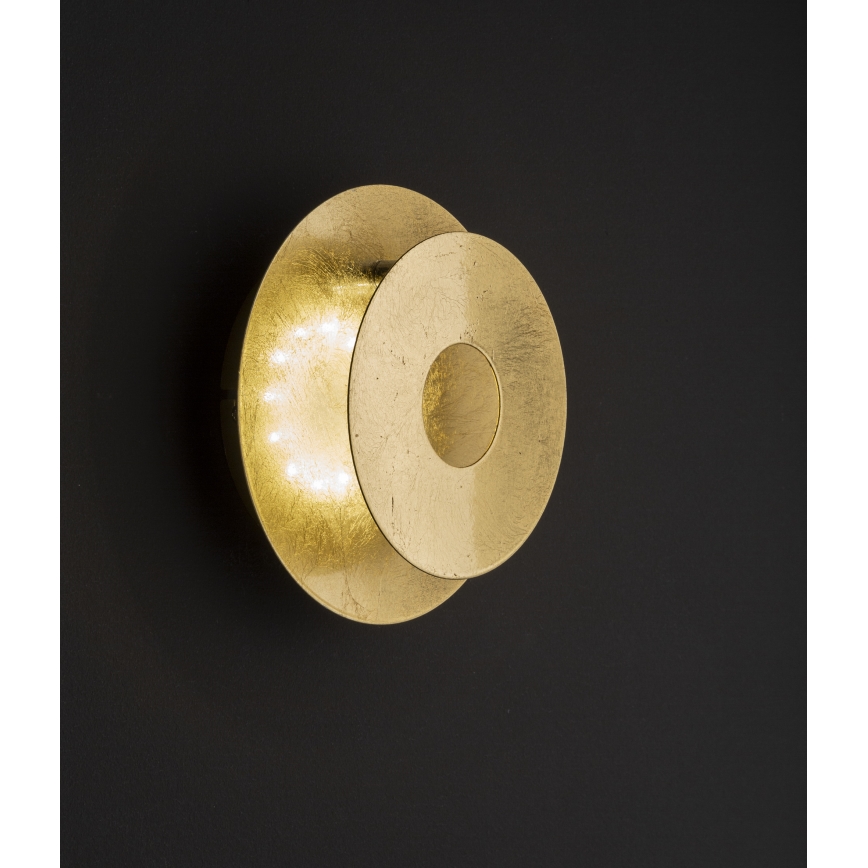 Wofi 4048-101R - Світлодіодний настінний світильник BAYONNE LED/6,5W/230V золотий