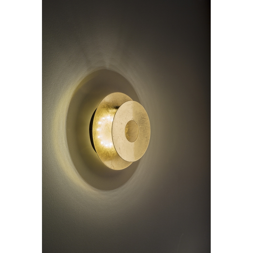 Wofi 4048-101R - Світлодіодний настінний світильник BAYONNE LED/6,5W/230V золотий