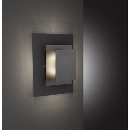 Wofi 4048-102Q - Светодиодный настенный светильник BAYONNE LED/6,5W/230V антрацит