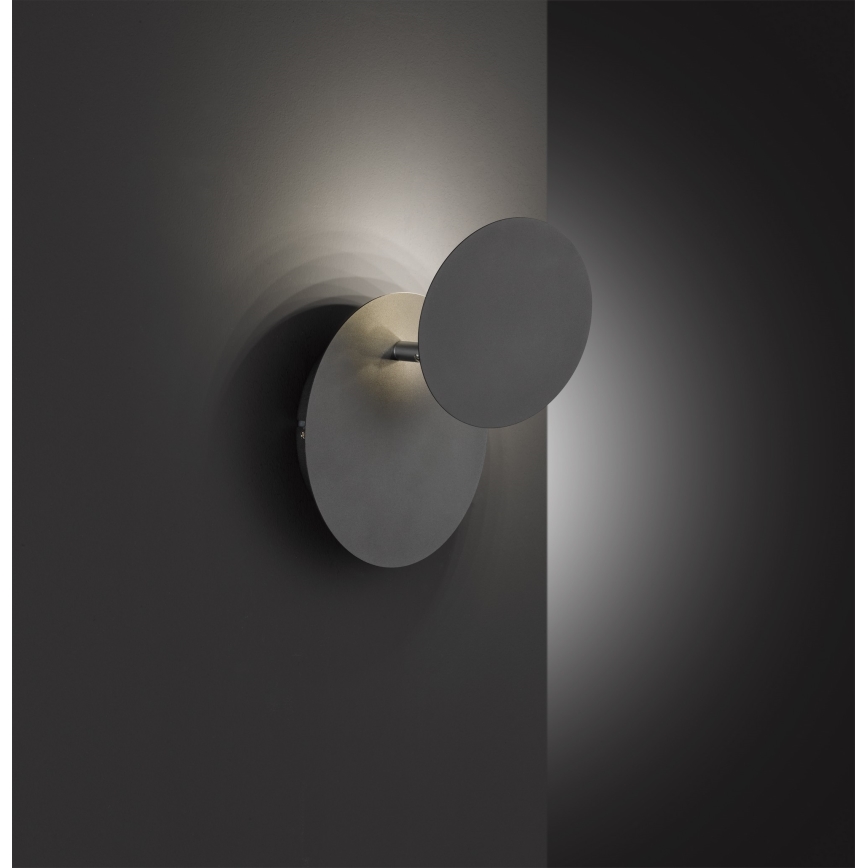 Wofi 4048-102R - Світлодіодний настінний світильник BAYONNE LED/6,5W/230V антрацит